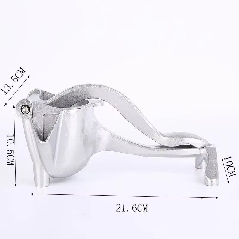 Premium Aluminum Alloy Manual Juice Squeezer – Heavy-Duty Fruit Press for Pomegranate, Orange, Lemon & Sugar Cane